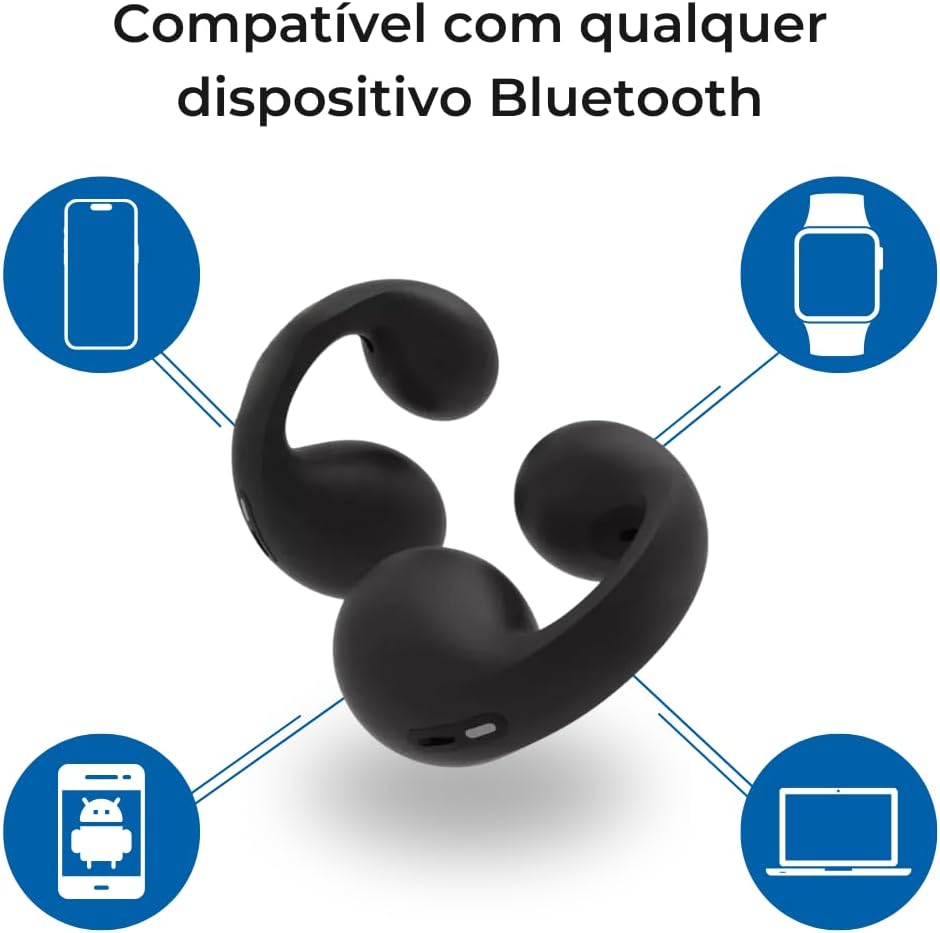 Fones De Ouvido Para Corrida Sonare Bluetooth com Condução Óssea